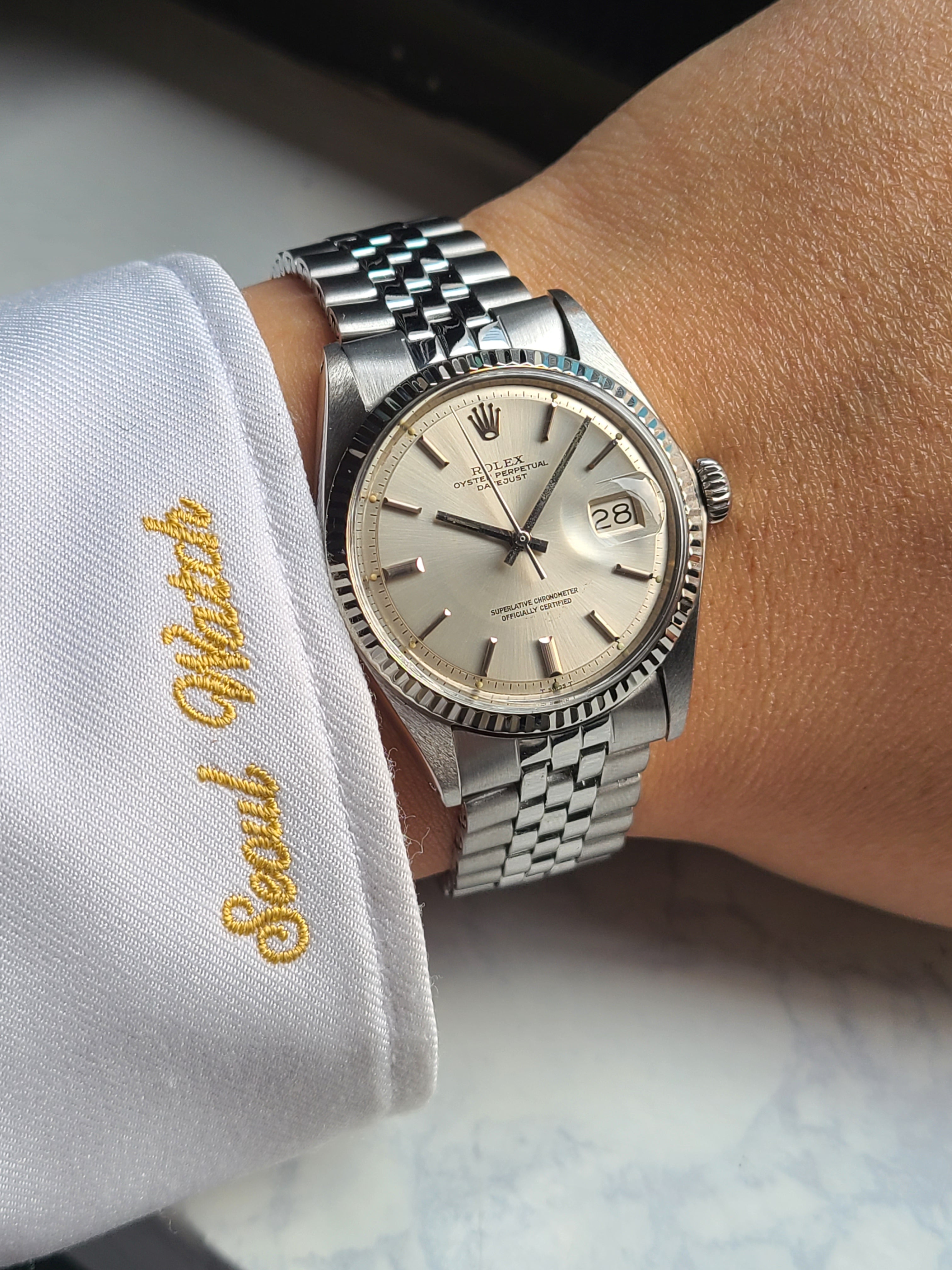 Rolex Datejust Silver Vintage 롤렉스 데이저스트 36 실버 시그마 다이얼 빈티지