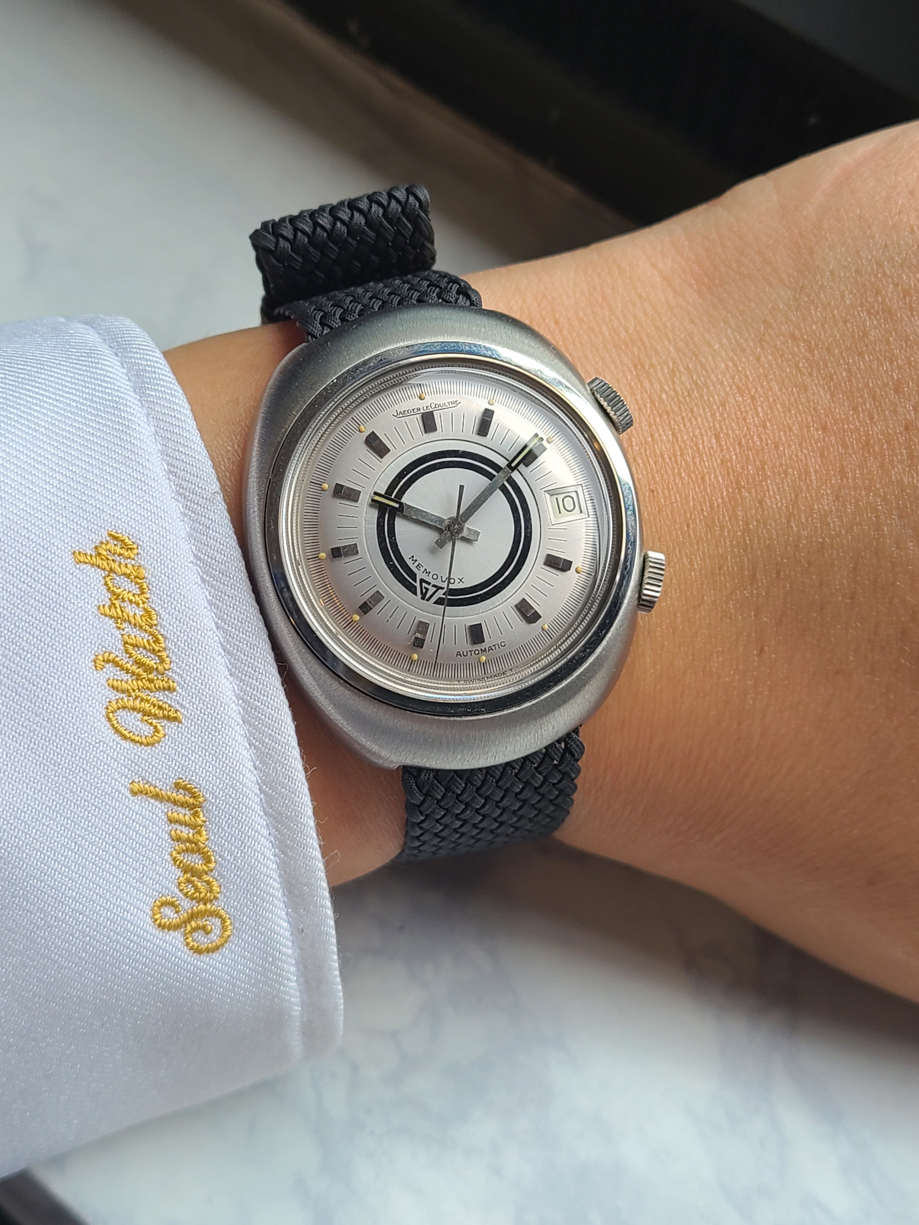 Jaeger Lecoultre Memovox Speed Beat GT 예거르쿨트르 메보복스 스피드 비트 GT 실버 1970s
