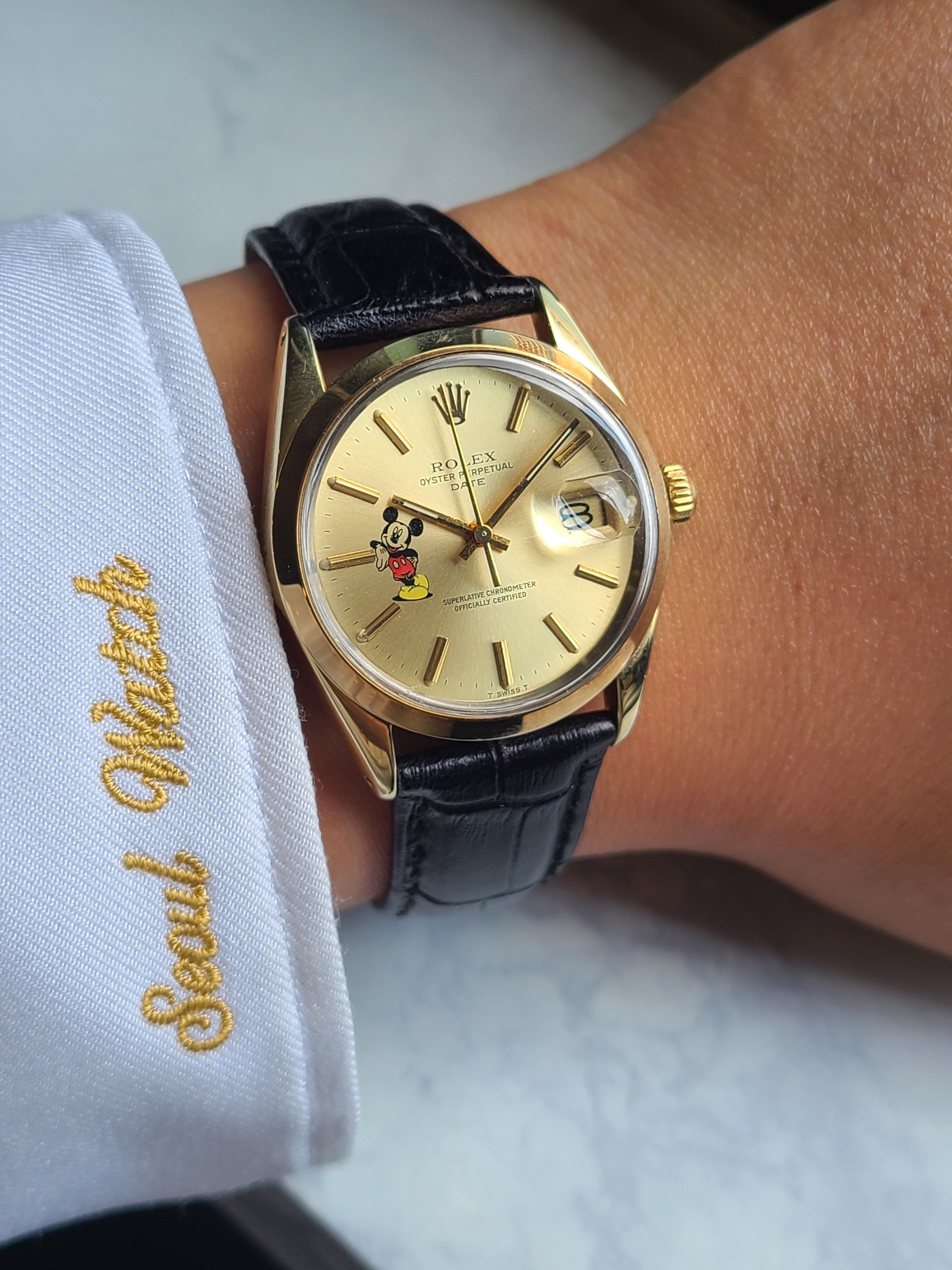 Rolex Oyster Perpetual Date Gold-Capped Vintage 롤렉스 오이스터퍼페추얼 데이트 14K 골드캡 오토메틱 빈티지